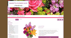 Desktop Screenshot of mariettageorgiaflowers.com