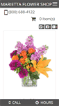 Mobile Screenshot of mariettageorgiaflowers.com